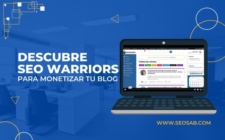 Descubre cómo utilizar la herramienta de SEO warriors para monetizar tu sitio web