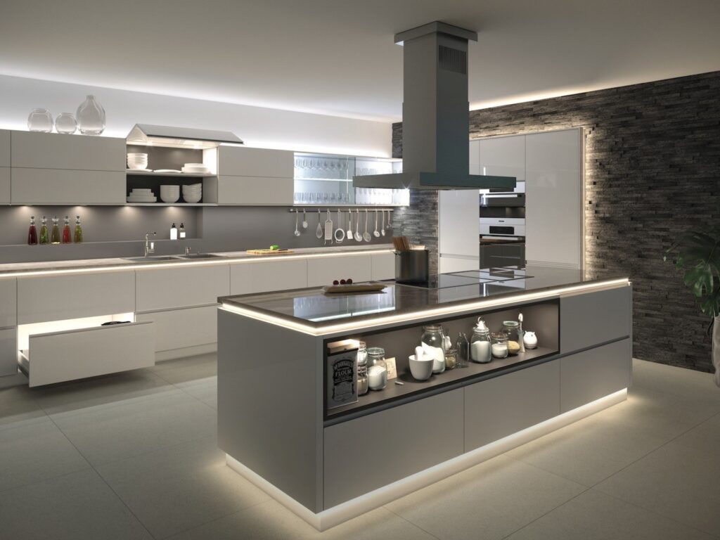 barras de cocina cemento