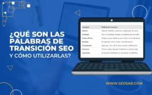 Palabras de transición SEO