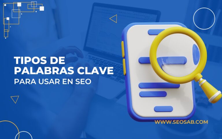 Tipos de palabras clave para usar en seo