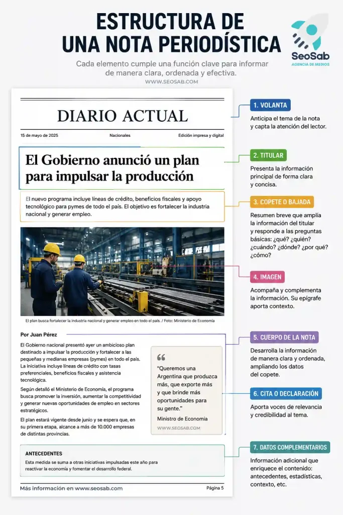 Notas periodísticas