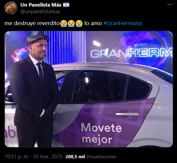 Juan Reverdito taxista de Cabify