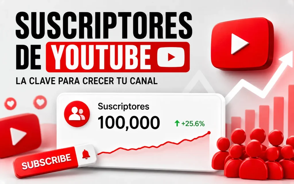 suscriptores de youtube