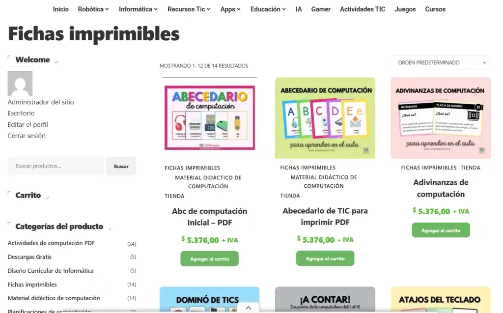 Comercio electrónico en Woocommerce
