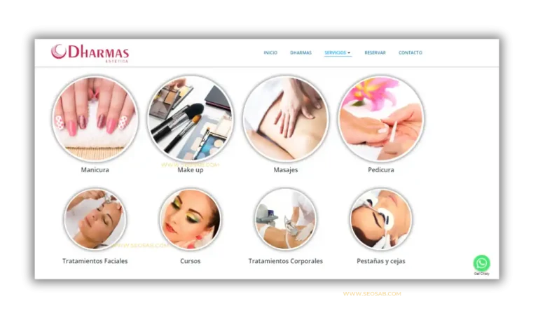 dharmas - diseño web