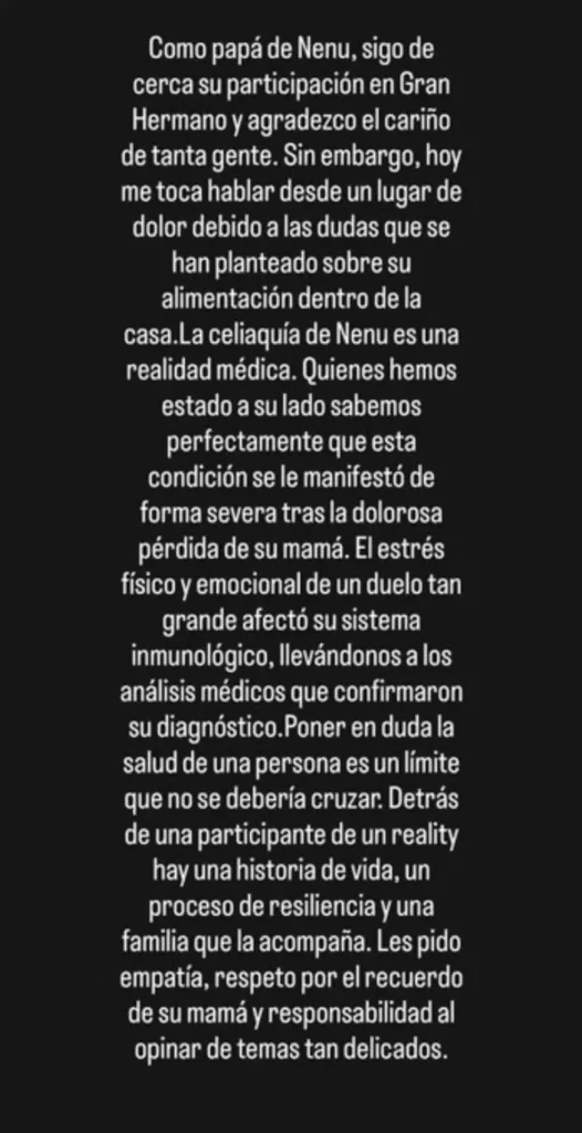 ¿Qué tiene Nenu Lopez?