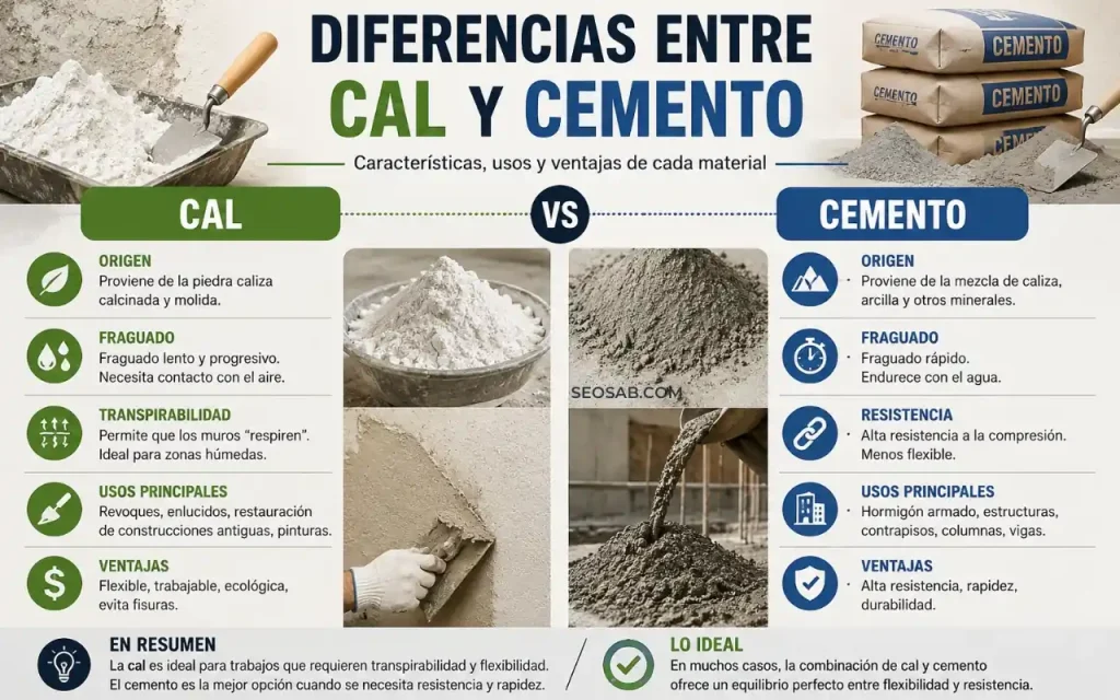 Tipos de Cal