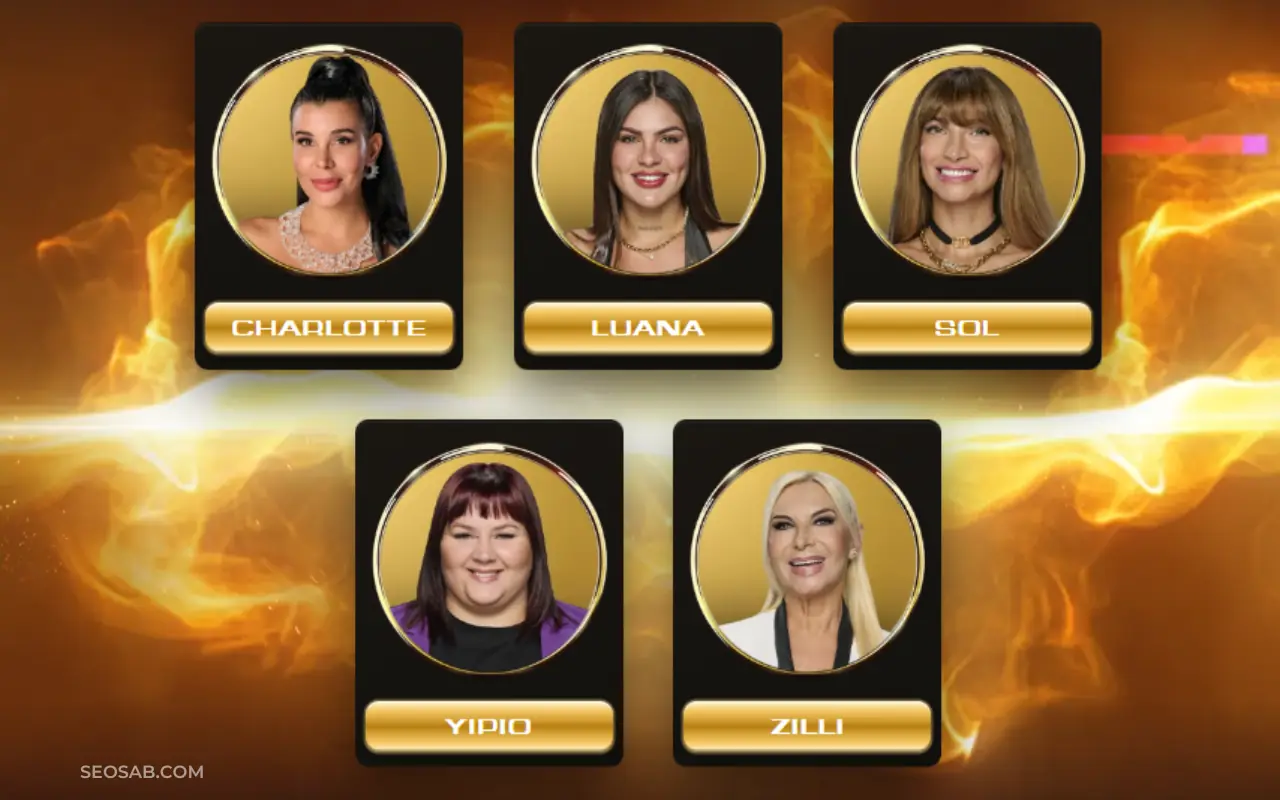 Finalistas de Gran Hermano 2026 - Encuesta
