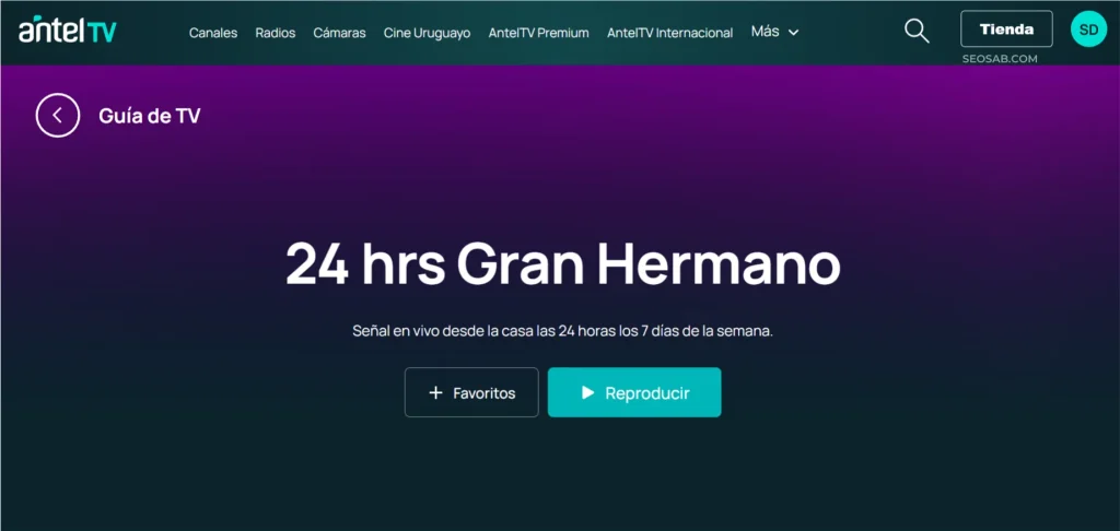 Dónde ver Gran Hermano Uruguay