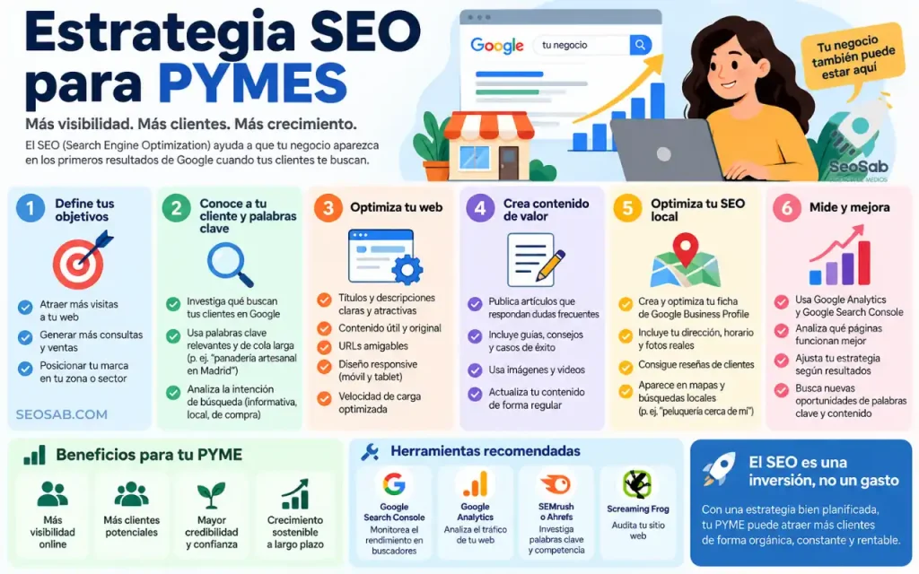Estrategia SEO para Pymes